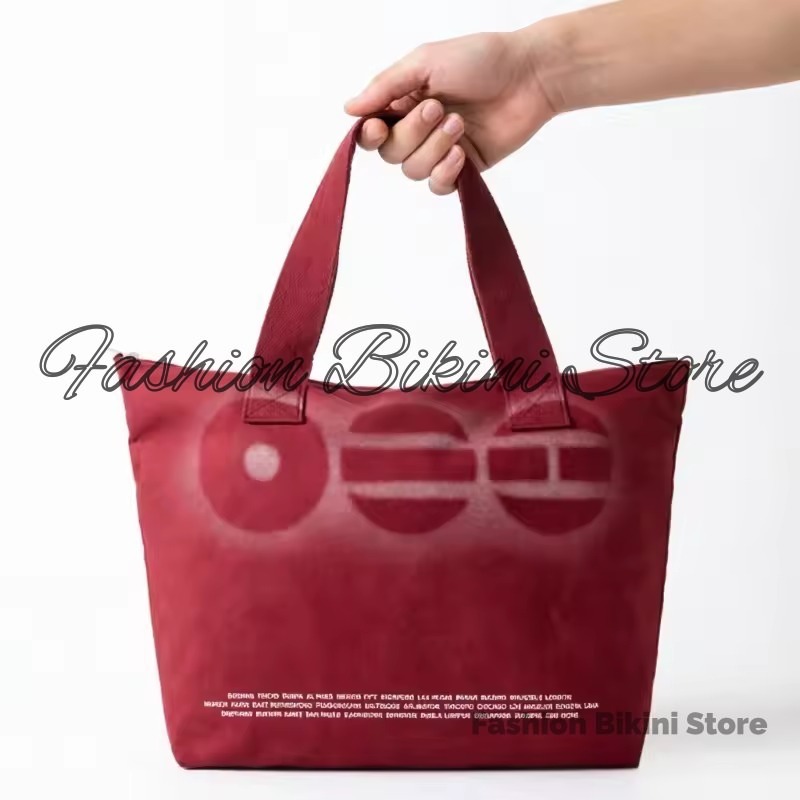 กระเป๋าผ้าแคนวาสสะพายไหล่ลายดา - Korean Daily Lifestyle บทวิจารณ์และราคา