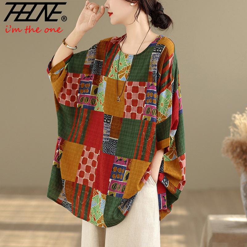 เสื้อเชิ้ตผู้หญิง THHONE ลายพิ - Korean Lifestyle บทวิจารณ์และราคา