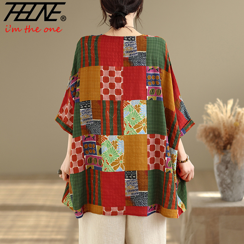 เสื้อเชิ้ตผู้หญิง THHONE ลายพิ - Korean Lifestyle บทวิจารณ์และราคา