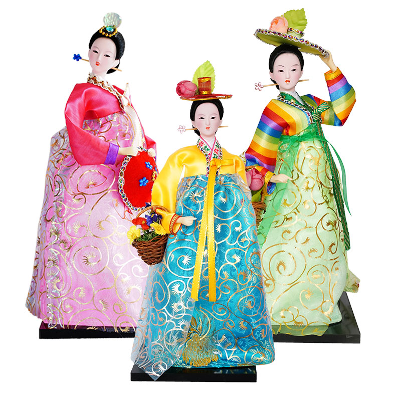 30 ซม.ตุ๊กตาแห่งชาติเกาหลีงานฝ - Korean Lifestyle Items บทวิจารณ์และราคา
