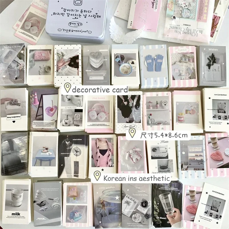 การ์ดสะสมสไตล์เกาหลี 30 ชิ้น ส - Korean Daily Lifestyle บทวิจารณ์และราคา