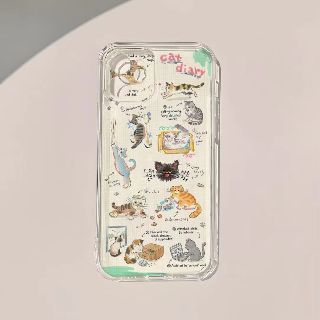เคสโทรศัพท์ลายแมวน่ารักสไตล์เก - Korean Daily Lifestyle บทวิจารณ์และราคา