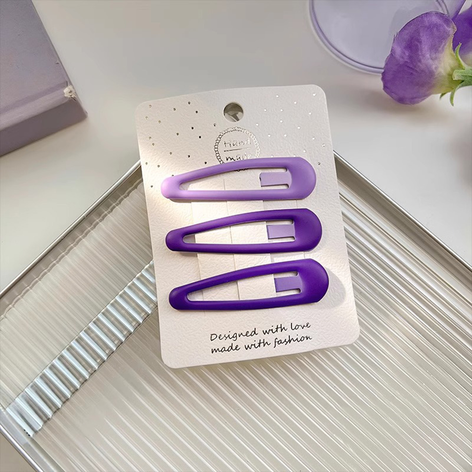 เข็มกลัดติดผมสไตล์หวาน 3 ชิ้น  - Korean Daily Lifestyle บทวิจารณ์และราคา